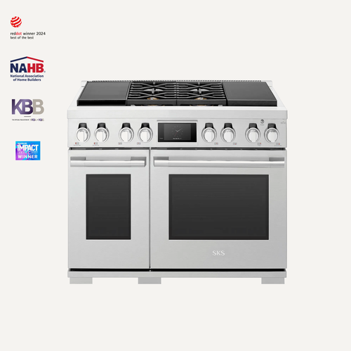 48" Dual-Fuel Pro Range Awards