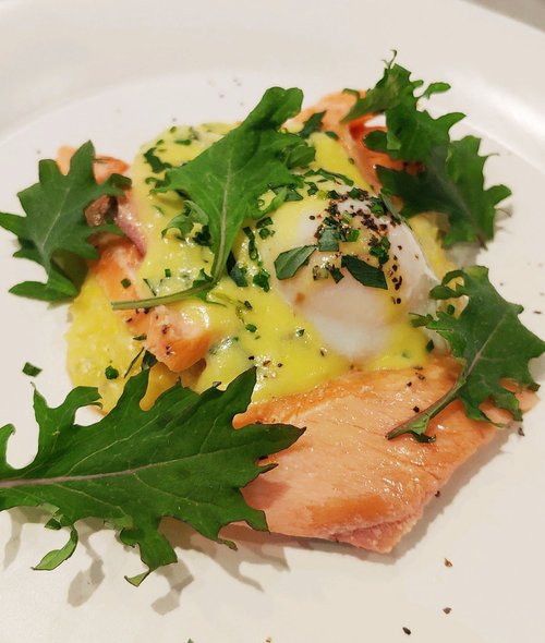 Sous Vide Trout & Poached Eggs