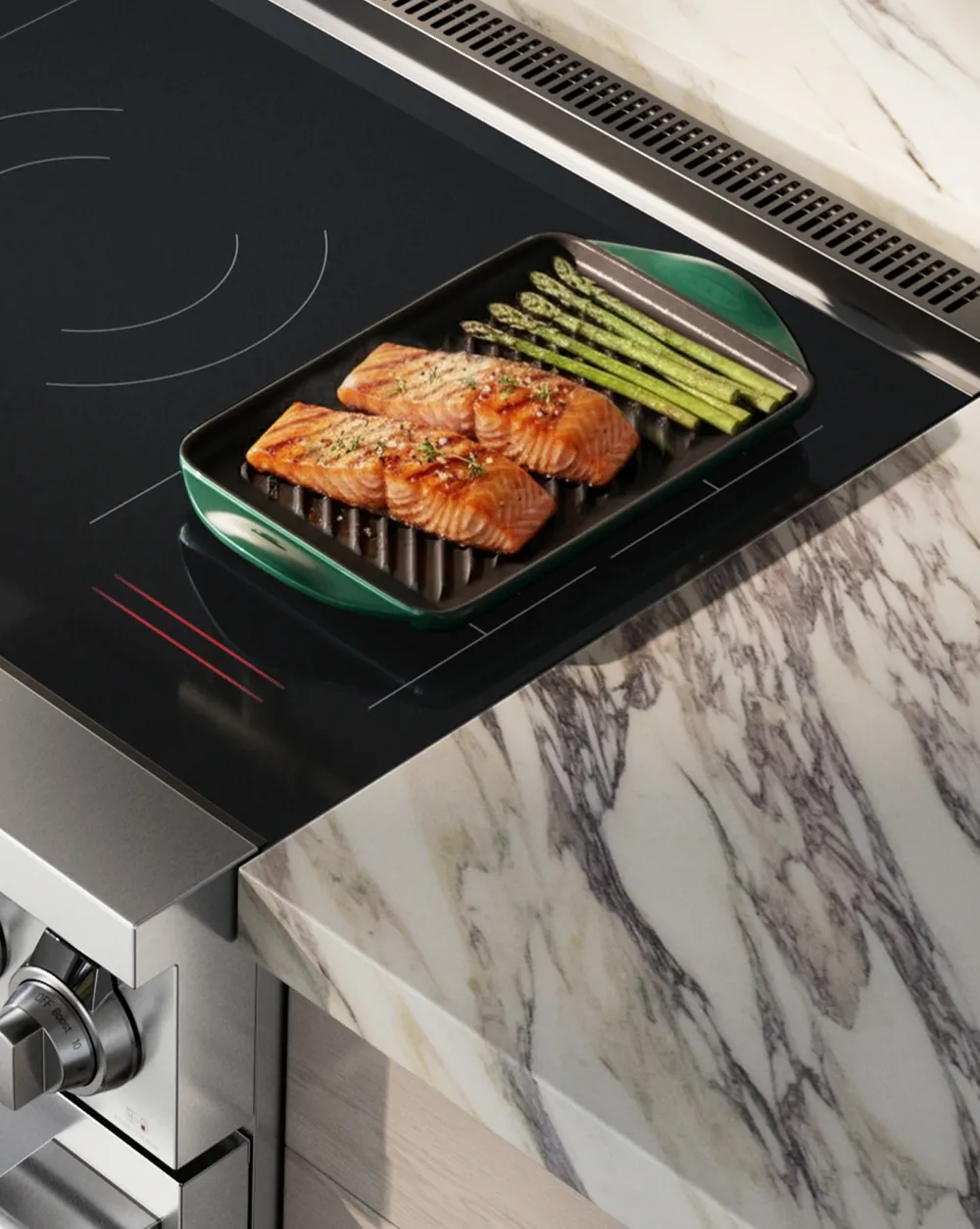 36-inch Flex Induction Cooktop, Dual Center Element | SKS