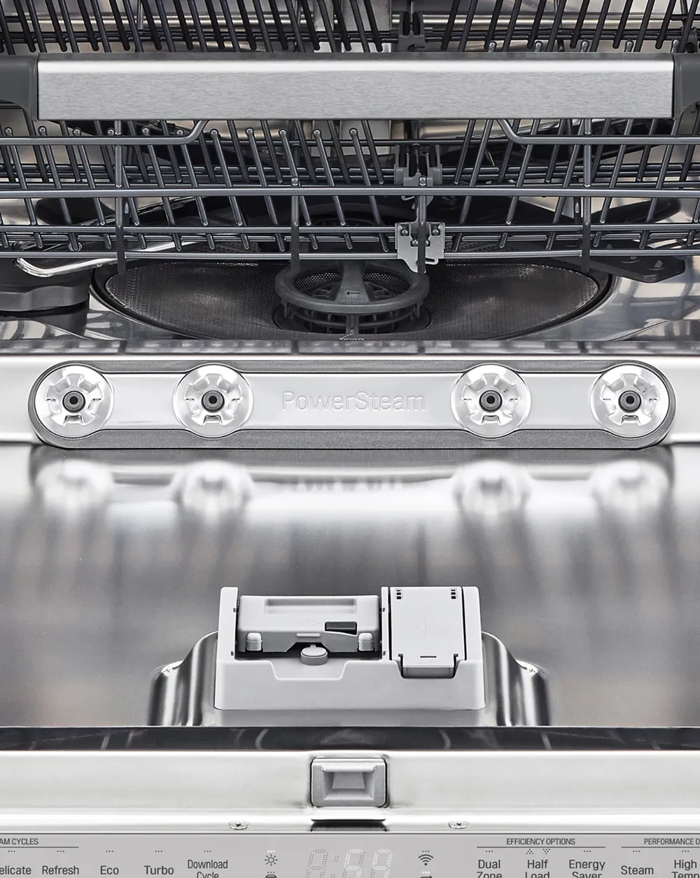 24-inch Transitional Dishwasher, PowerSteam and QuadWash, 2nd Gen