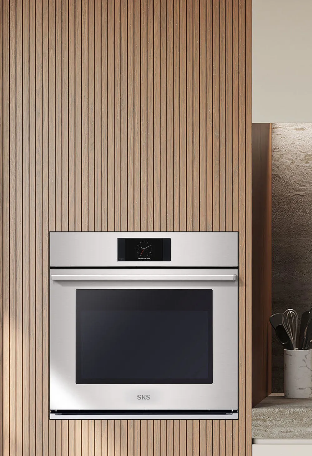 30-inch Transitional Single Wall Oven, Steam-Combi | SKS
