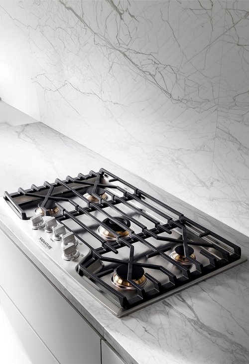 30-inch Gas Cooktop, RapidHeat Burners and Griddle Plate | SKS