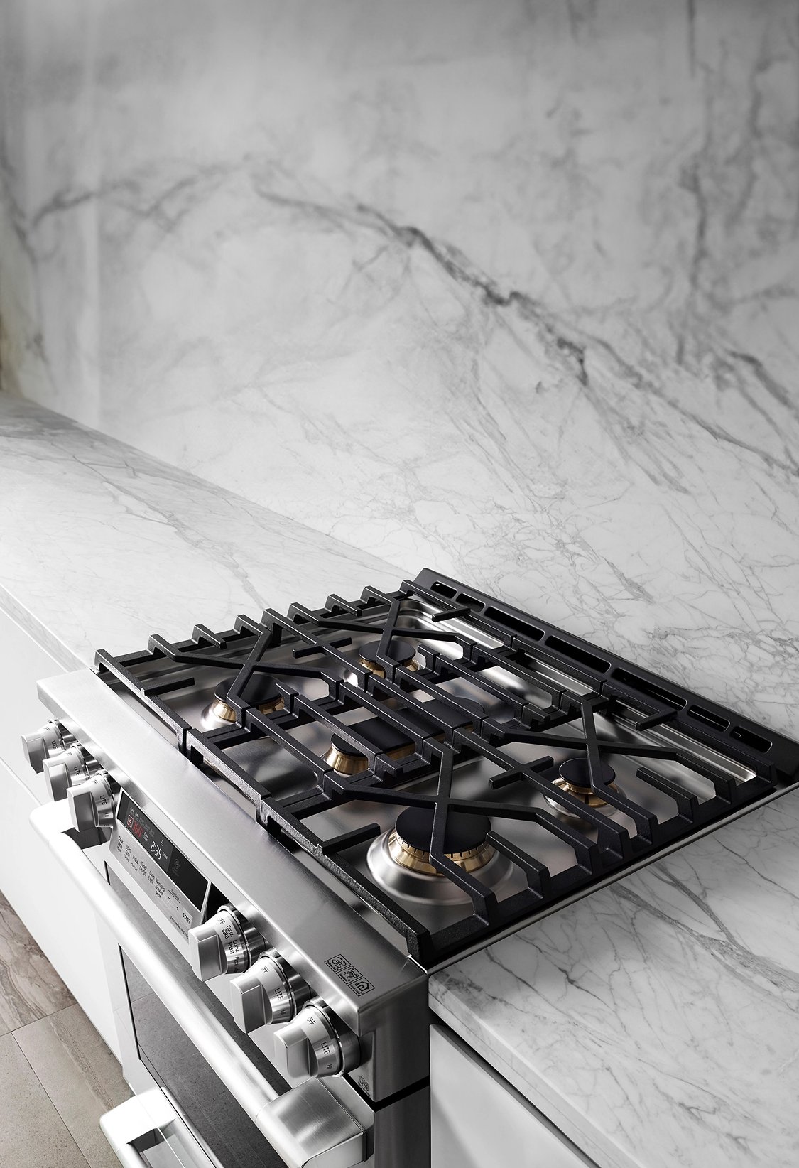 30-inch Gas Slide-in Oven Range, ProHeat and Speed Clean | SKS