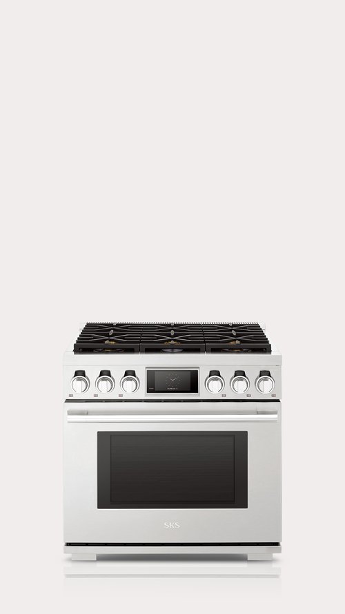 36-inch Gas Professional Range, Ultra-High Burners | SKS