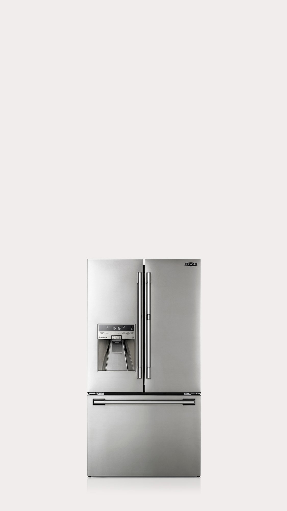 qp36vmです 36-inch Counter-Depth French Door Refrigerator, Door-in-Door | SKS