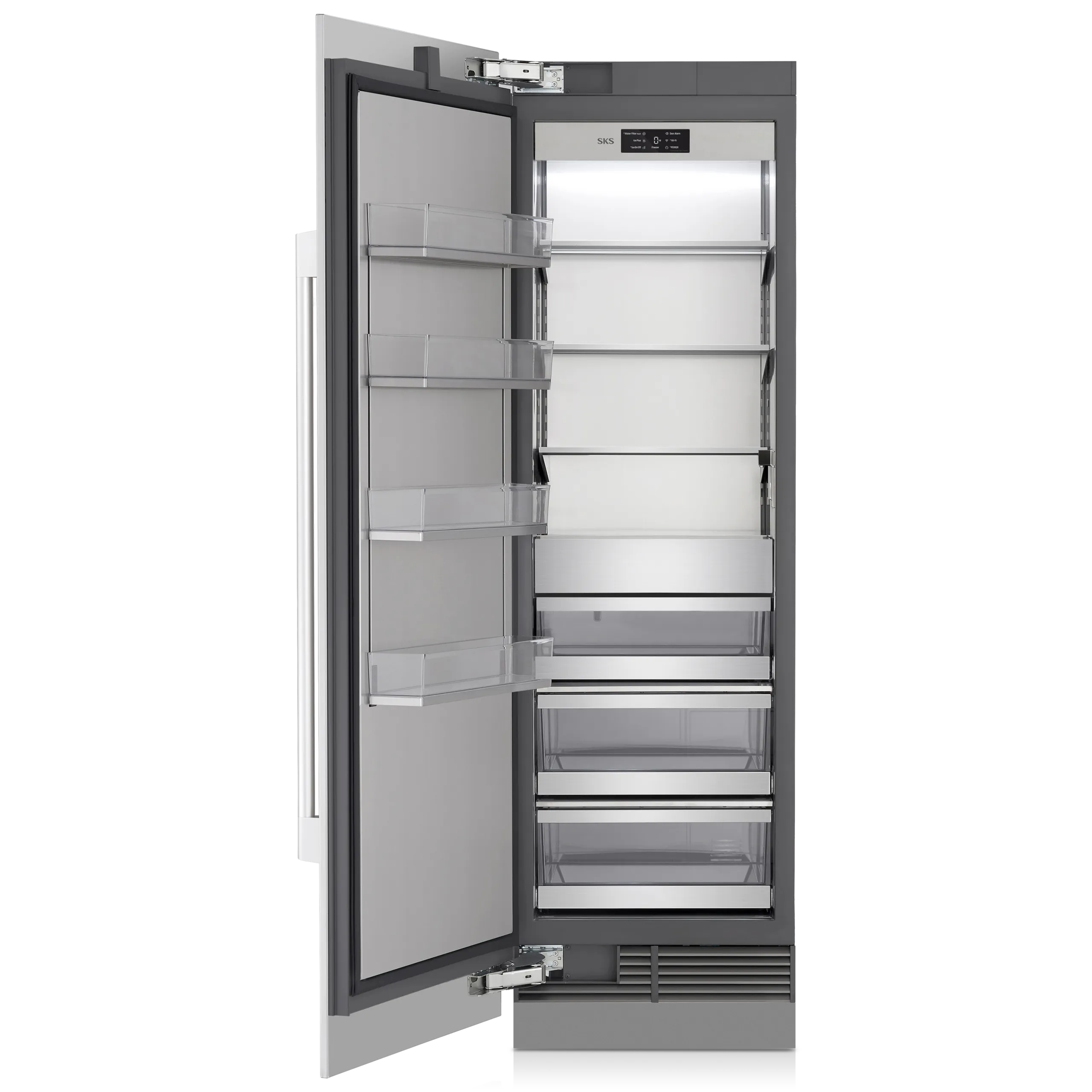 24-inch Integrated Column Freezer, Frustum-Shaped Ice | SKS