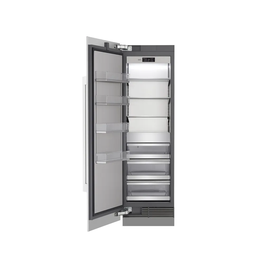 24-inch Integrated Column Freezer, Frustum-Shaped Ice | SKS