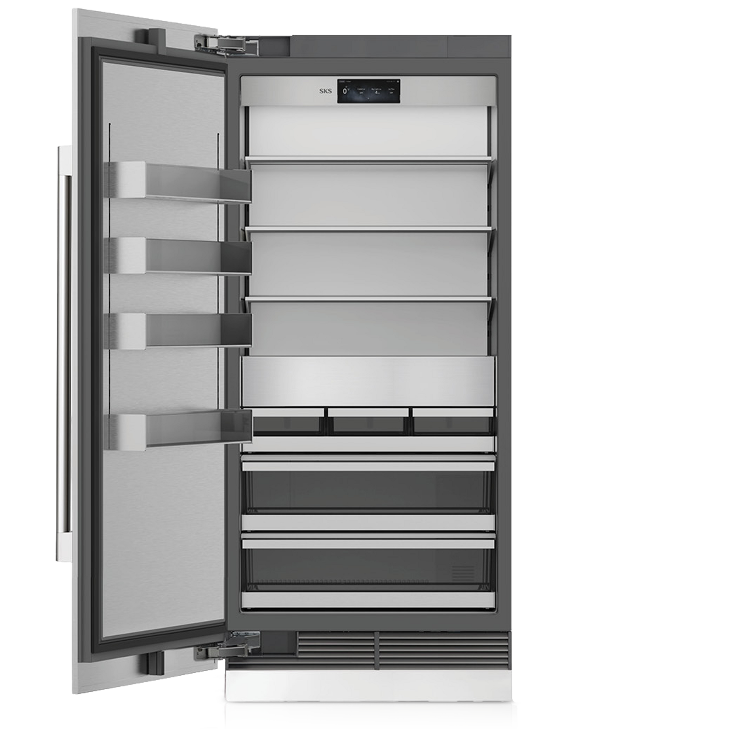 36-inch Integrated Column Freezer, Precise Freezer Preservation | SKS