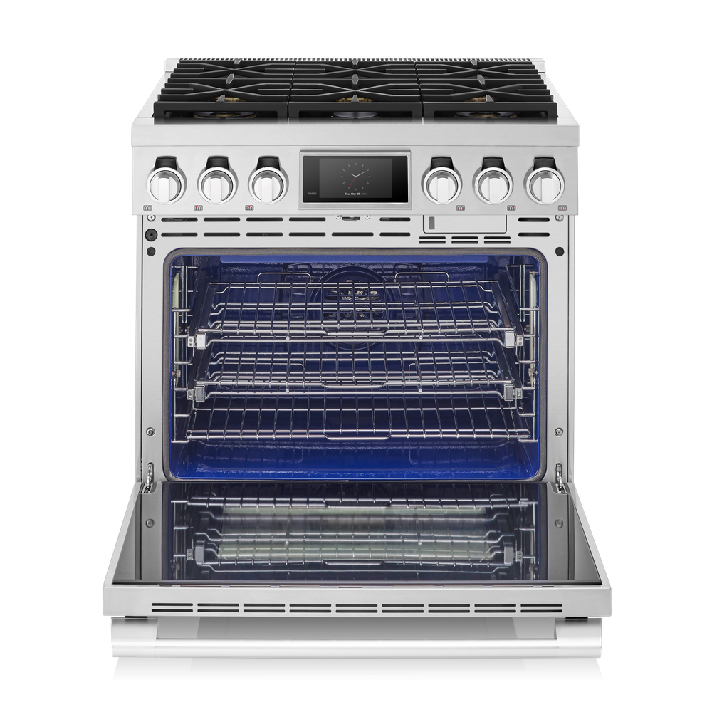 36-inch Dual-Fuel Professional Range, Ultra-High Burners | SKS