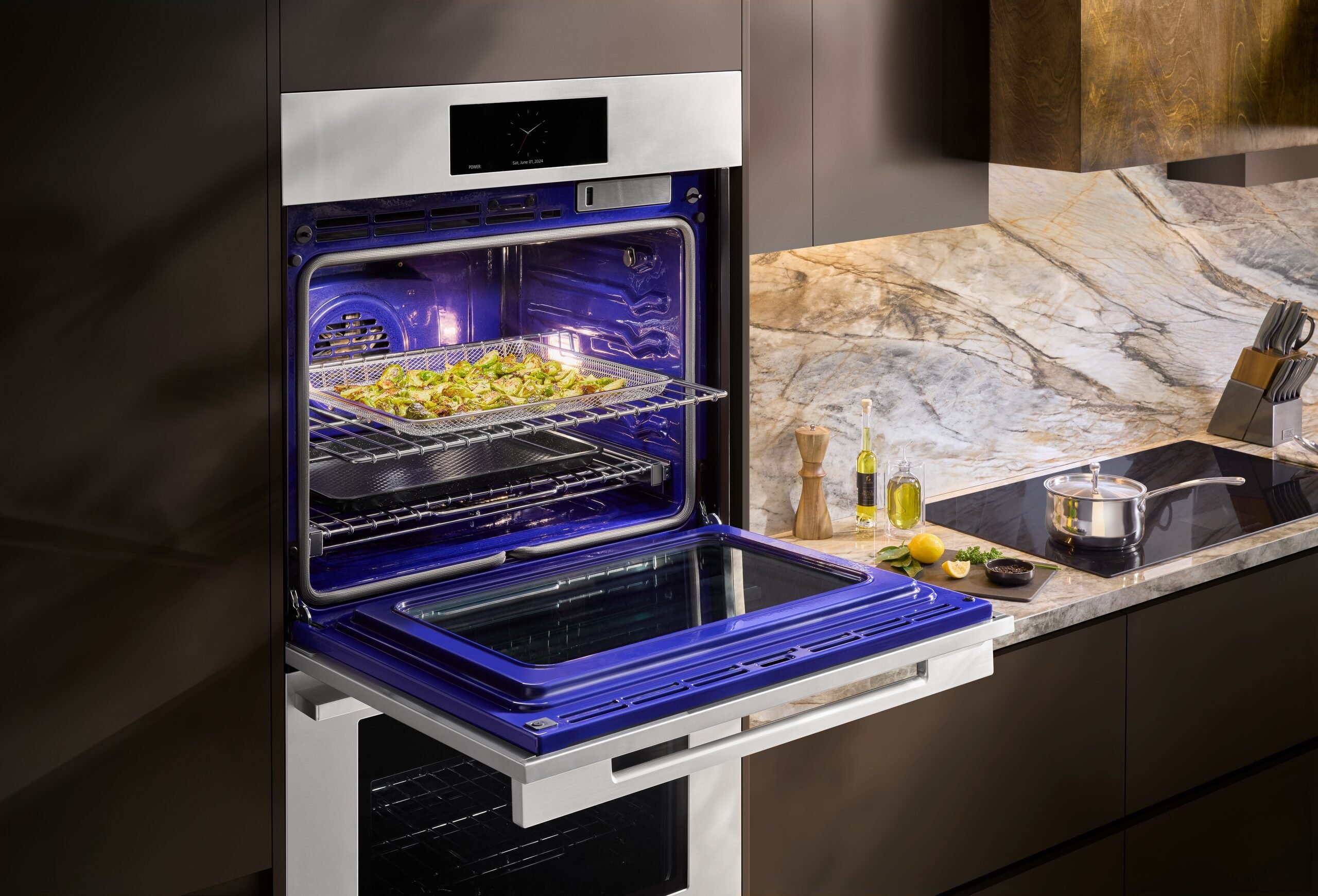 30-inch Transitional Double Wall Oven, Steam-Combi | SKS