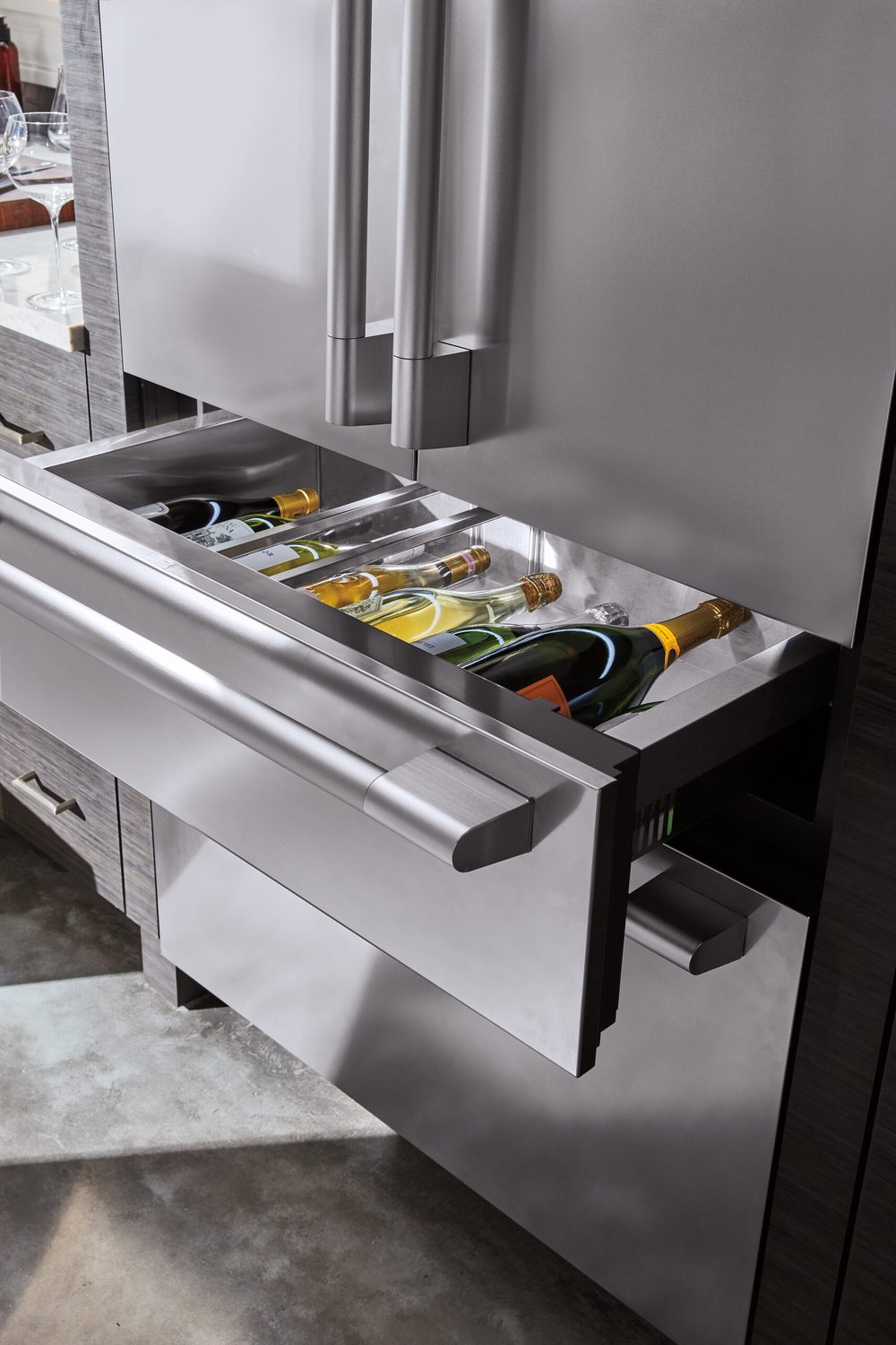 36-inch Built-in Panel-Ready French Door Refrigerator | SKS