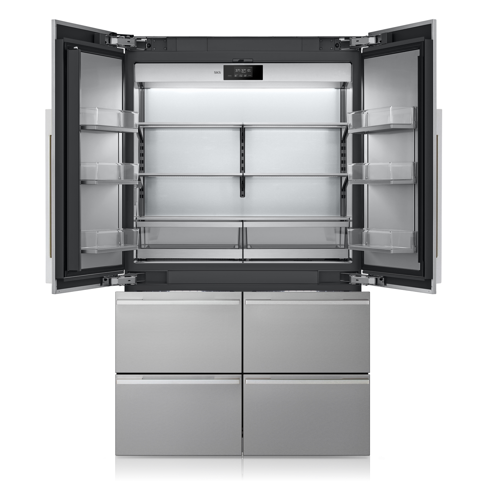 sksr様 48-inch Built-in Transitional French Door Refrigerator | SKS