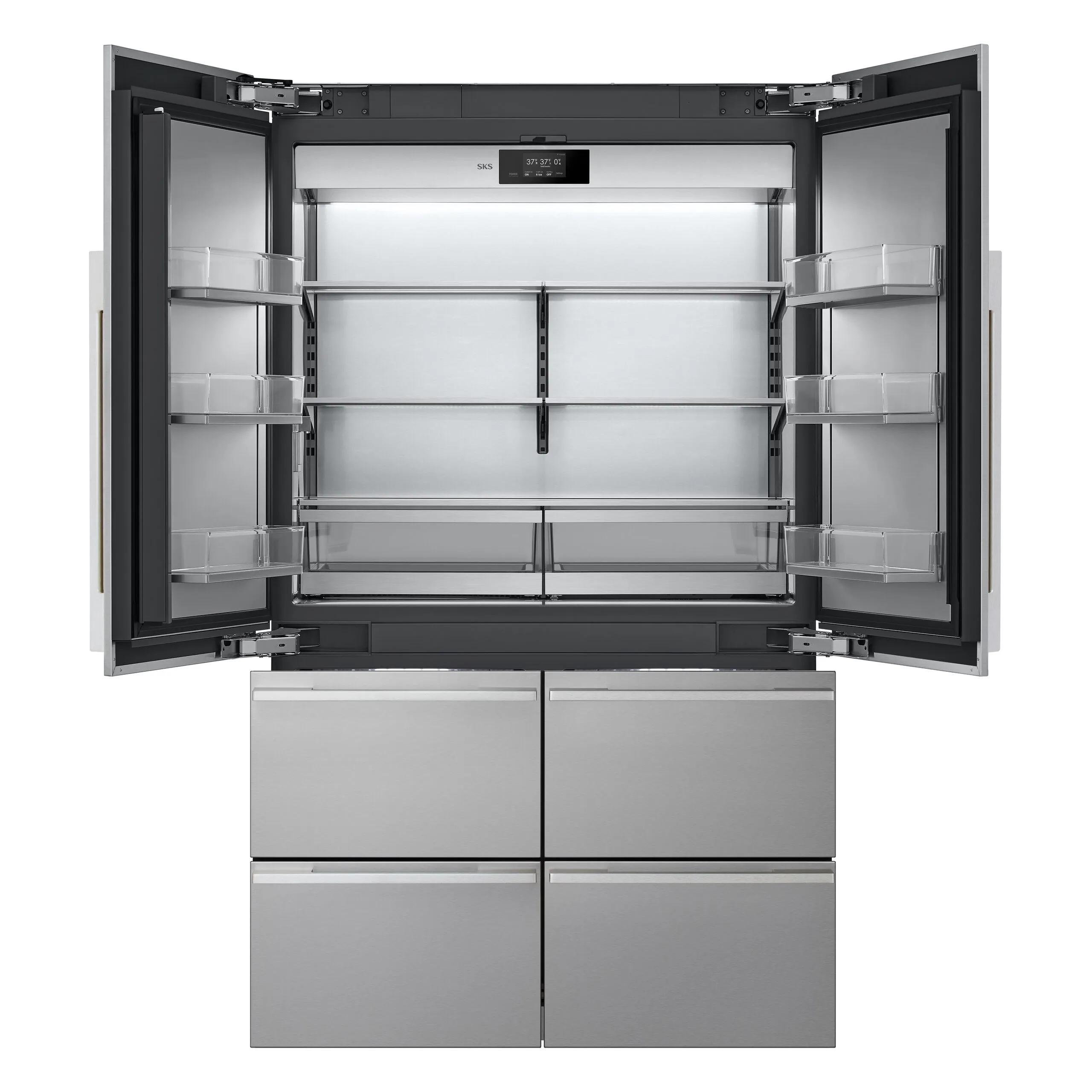 48-inch Built-in Transitional French Door Refrigerator | SKS