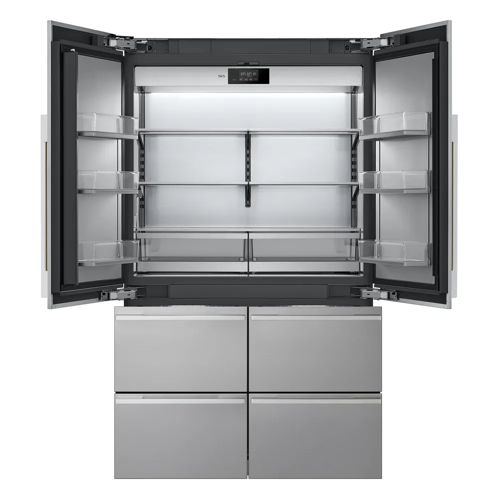 48-inch Built-in Transitional French Door Refrigerator | SKS