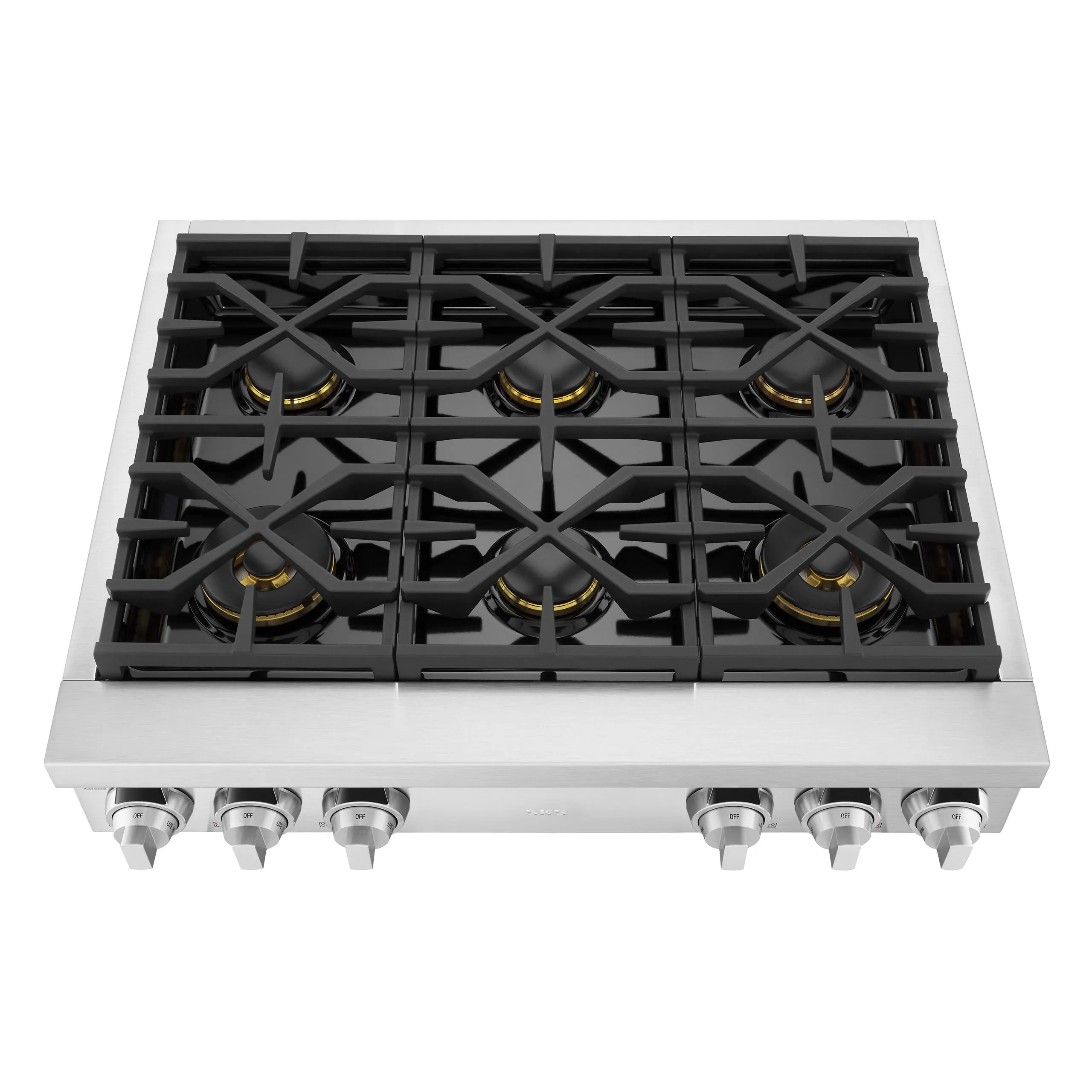 36-inch Gas Professional Rangetop, Ultra-High Burners | SKS