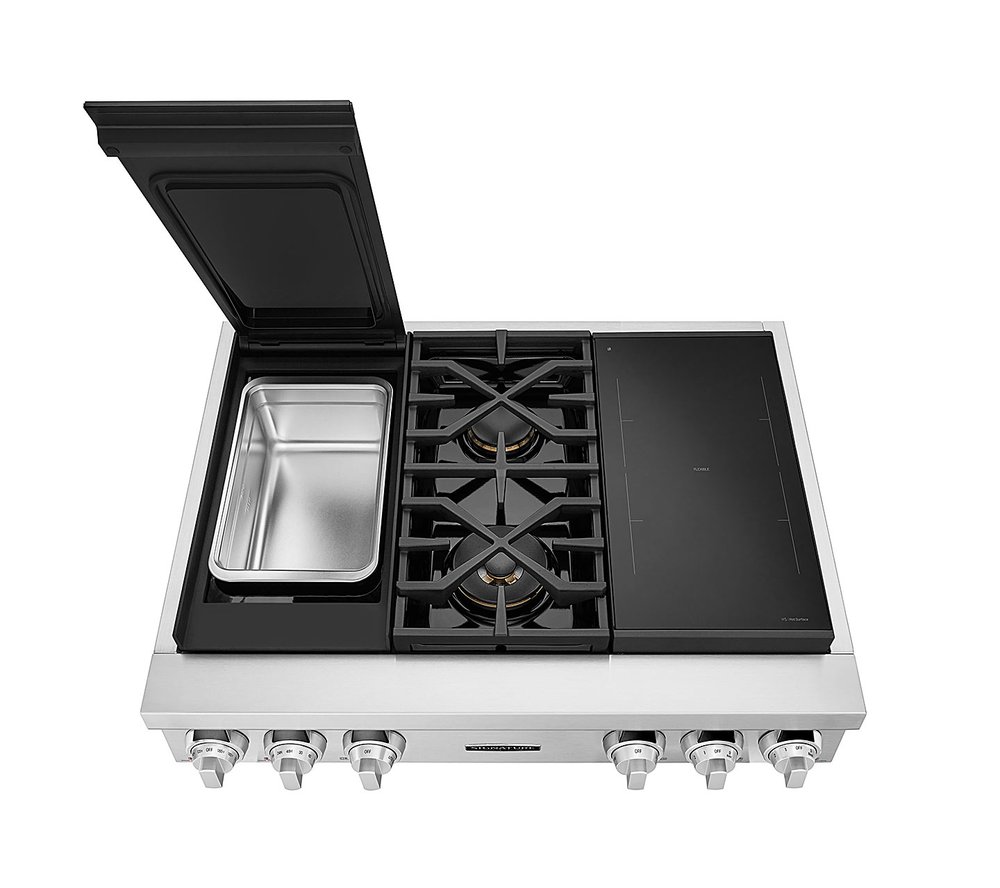 36-inch Dual-Fuel Pro Rangetop with Sous Vide and Induction | SKS